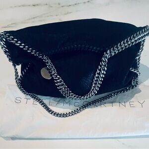Stella McCartney Black Falabella Shoulder Bag